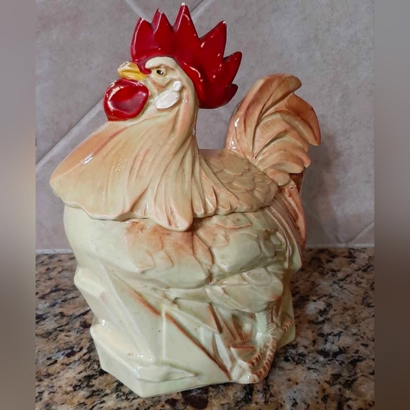 Vintage McCoy Rooster Cookie Jar